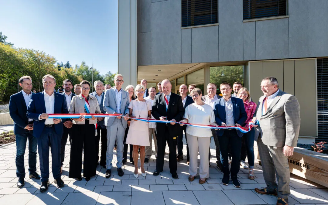 Inauguration de la nouvelle maison communale à Bavigne le 19.09.25
