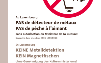 Opgepasst: Metalldetektioun a Magnéitfëschen zu Lëtzebuerg