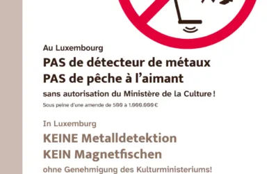Opgepasst: Metalldetektioun a Magnéitfëschen zu Lëtzebuerg