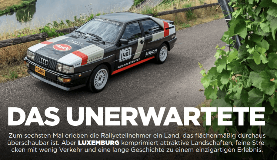 Rallye Luxembourg-Classic fiert duerch eis Gemeng!