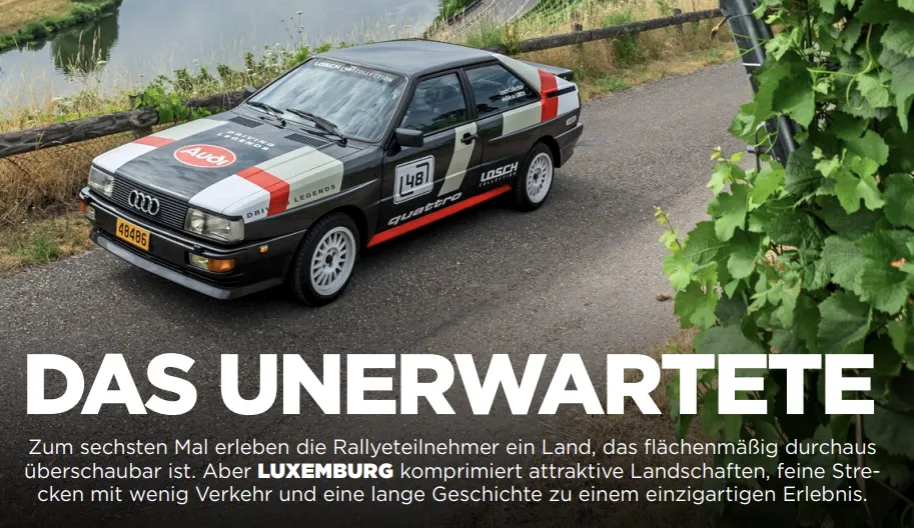 Rallye Luxembourg-Classic fiert duerch eis Gemeng!