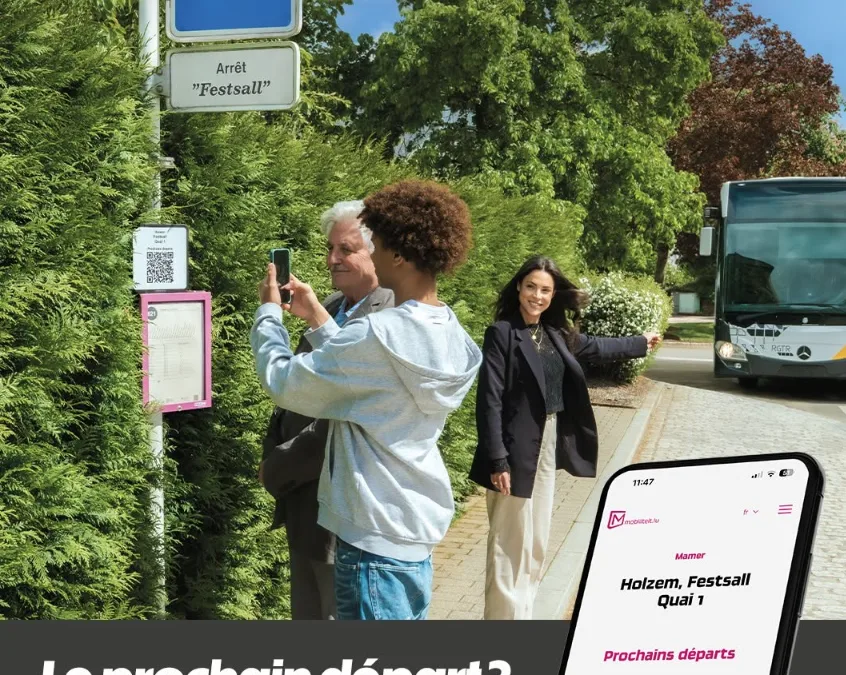 Rapide, simple et pratique : vos informations voyageurs directement à l&rsquo;arrêt