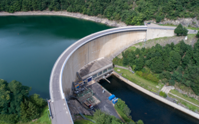 Mesures de confortement du barrage du lac de la Haute-Sûre